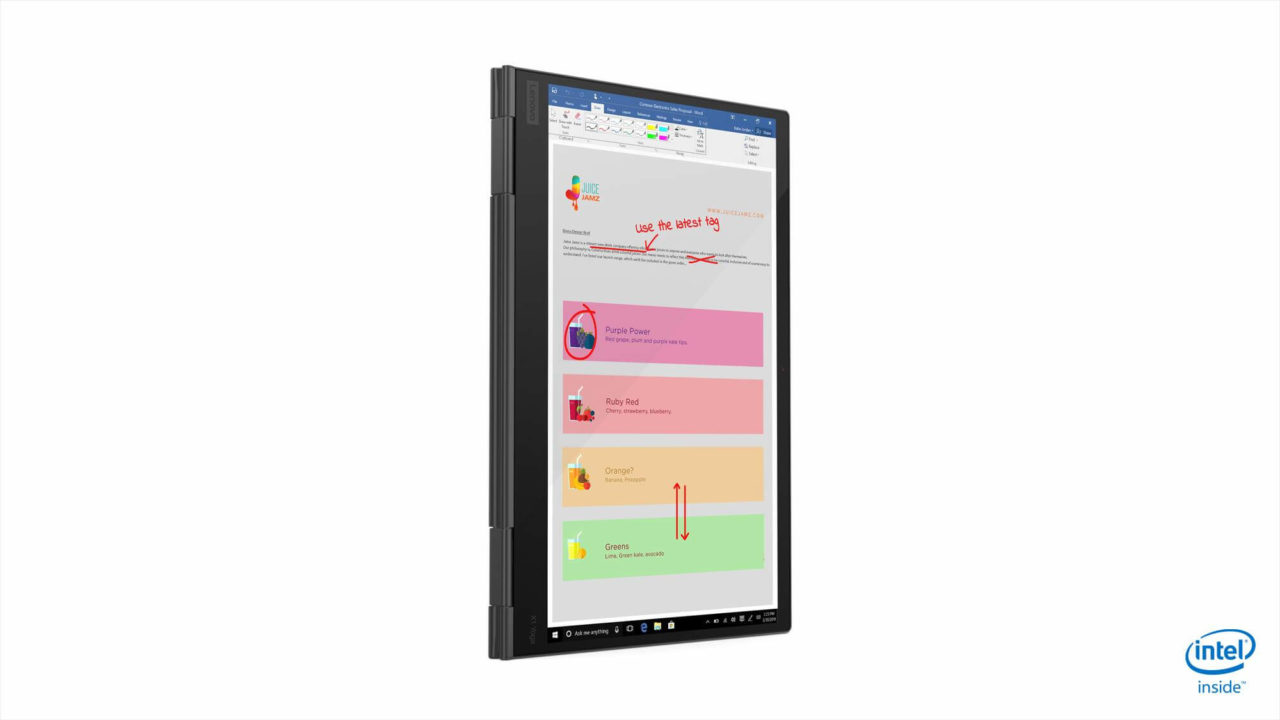 Tablet Mode - ThinkPad X1 Yoga