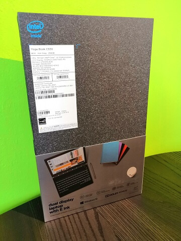 Yoga Book C930 box back